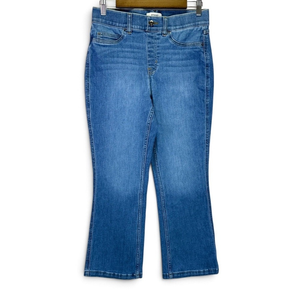 Spanx SPANXshape EveryWear Kick Flare Jeans Stonewash Blue Womens Size M